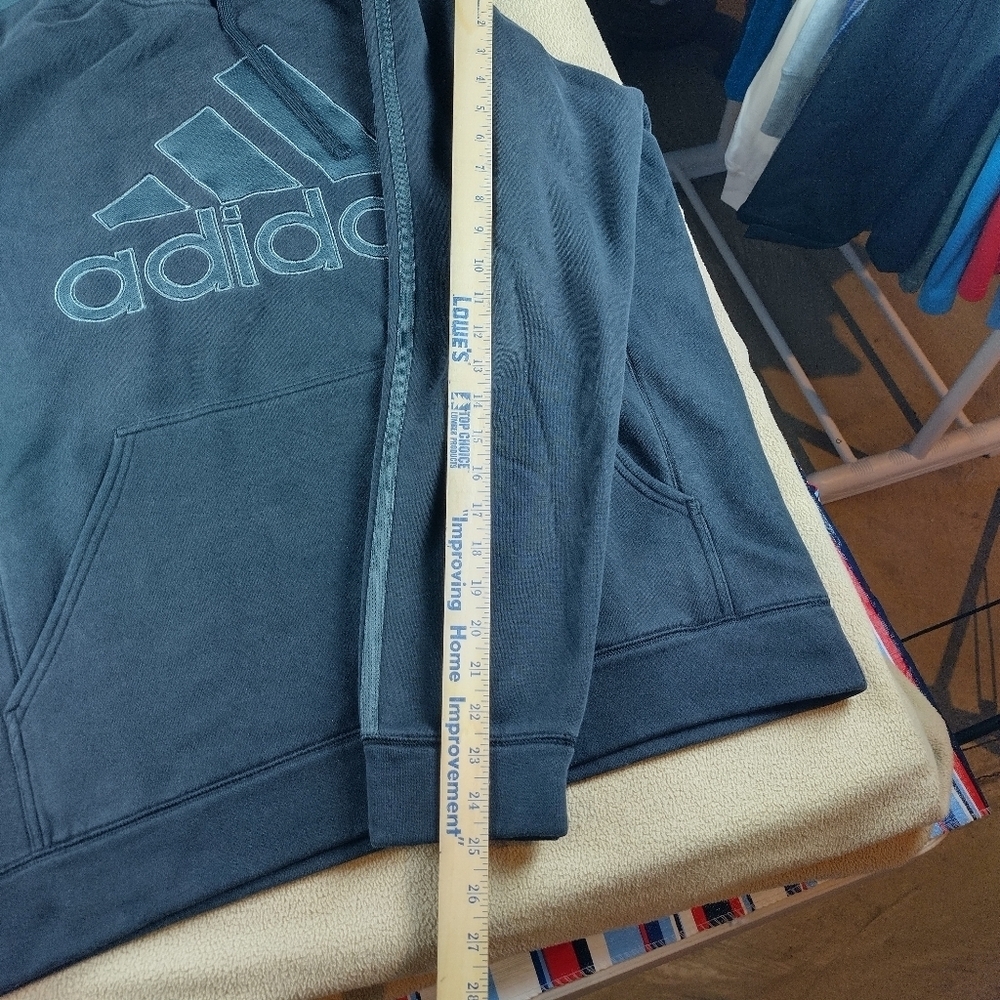 Adidas Men's Size Large Hoodie Pullover Fleece Force Urban Wear City Fashion - Picture 11 of 11